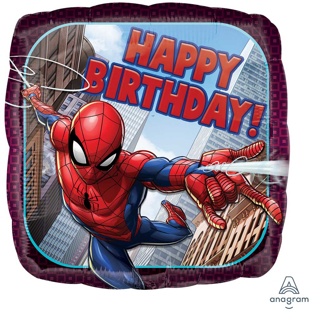 HAPPY BIRTHDAY SPIDERMAN