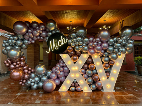 👑 Set Quinceañera con Luz 👑