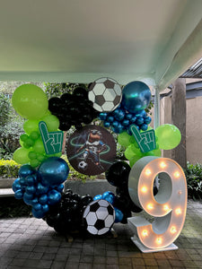 ⚽ Set Aro Futbolero con Luz ⚽