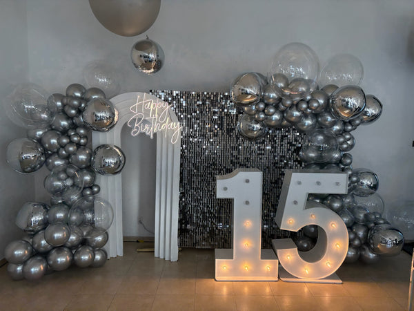 👑 Set Silver XV Años ✨