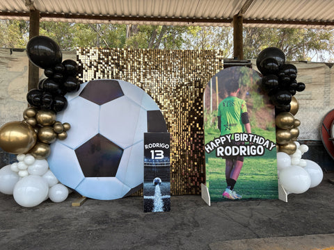⚽ Back Balón Fútbol Personalizado ⚽
