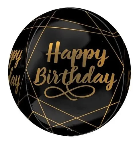 ORBZ BIRTHDAY DORADO NEGRO