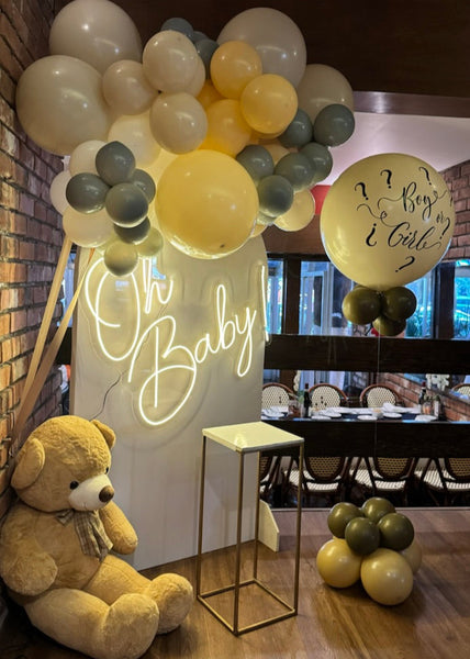 🎉 Set Mampara Gender Reveal 💗💙