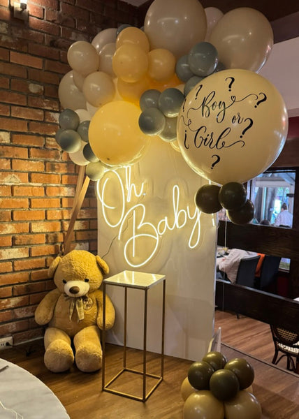 🎉 Set Mampara Gender Reveal 💗💙