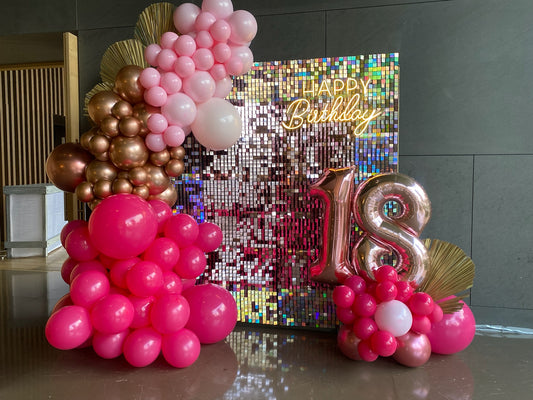 SHIMMER WALL+GUIRNALDA ROSE GOLD