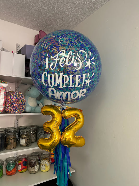 BURBUJA AMOR AZUL