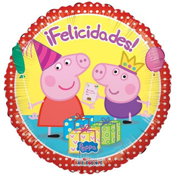 PEPPA PIG FELICIDADES